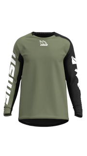 USWE Kalk Off-Road Jersey Olive Green - Medium - USWE