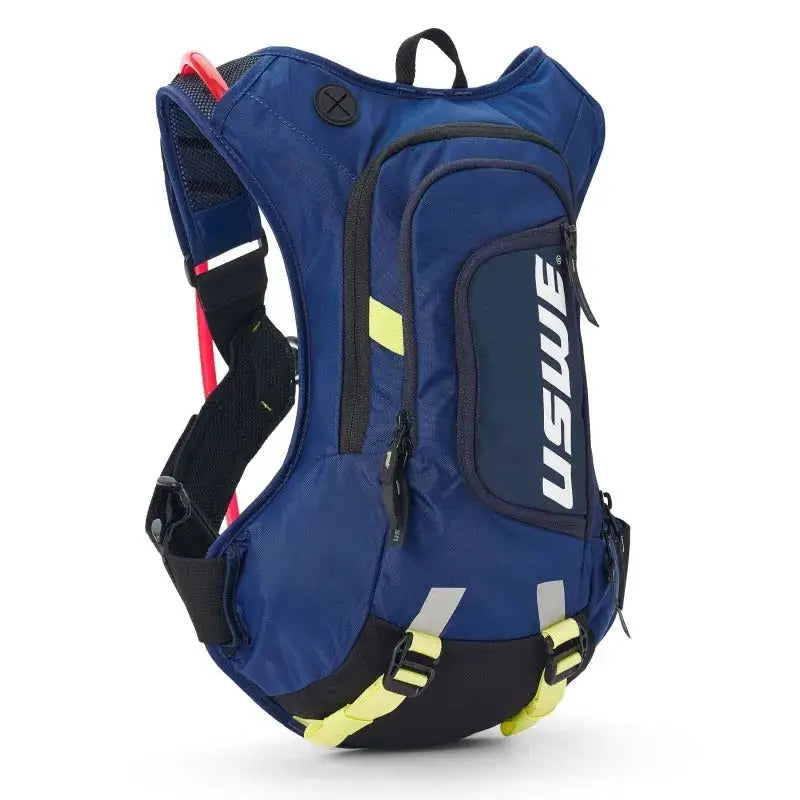 USWE Moto Hydro Hydration Pack 8L - Factory Blue perfect for RV, Automotive, Powersports, off-road, marine, exterior, truck accessories, interior, truck bed, rv parts, AVADA - Best Sellers, Bags & Packs, Bags - Hydration Packs
