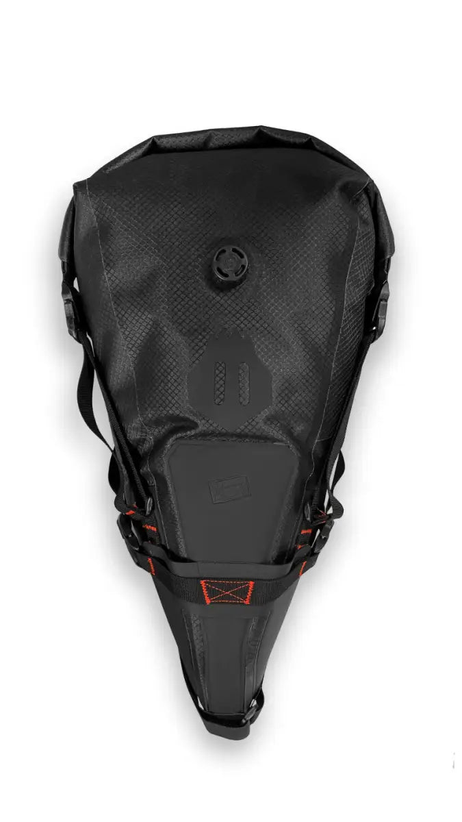 USWE Roll-Top Saddle Bag - Black - 200065001