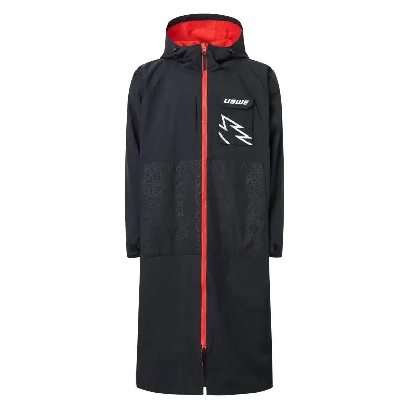 USWE Warm Changing Robe Black - Large/XL - Apparel