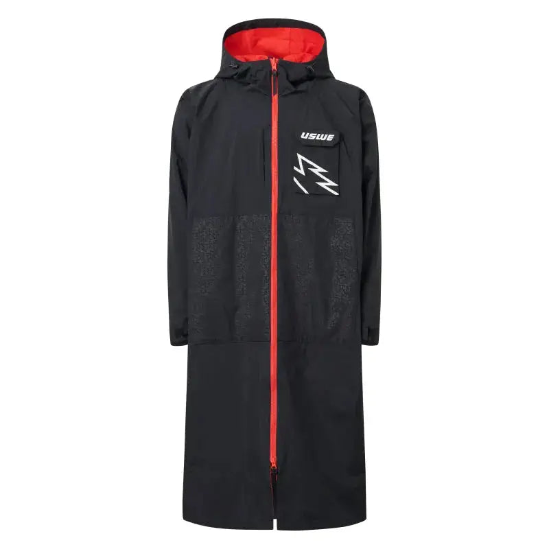 USWE Warm Changing Robe Black - Small/Medium - Apparel