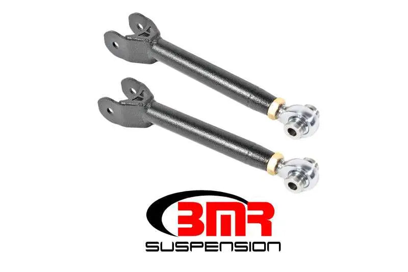 BMR Suspension UTCA059H BMR 16-17 6th Gen Camaro Upper Trailing Arms w/ Single Adj. Rod Ends - Black Hammertone