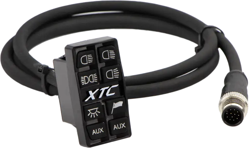 8 Switch Power Control System With Micro Switch Pad - XTC POWER PRODUCTS