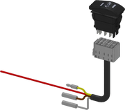 V Plow Dash Control Rocker - KFI