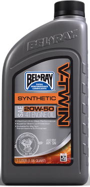 V Twin Synthetic 20w 50 1l - BEL-RAY