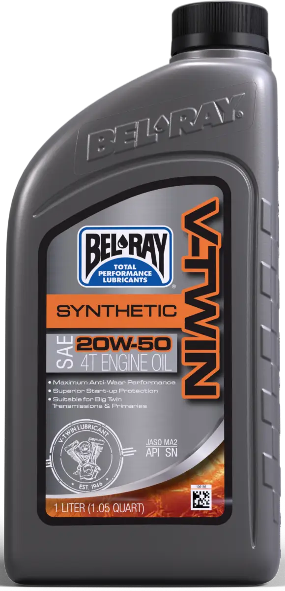 V Twin Synthetic 20w 50 1l - BEL-RAY