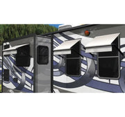 RV with window awnings featuring v000335124 Lippert roller snd for rv parts & accessories