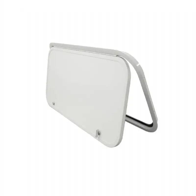 White rectangular RV window with silver frame v000362908 Lippert rv parts & accessories
