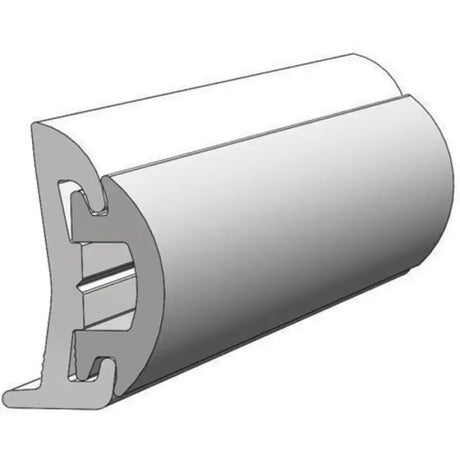 V21-9678BKA20D Taco Metals Rigid Rub Rail Black 20 - Boat