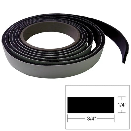 Roll of adhesive-backed foam weatherstripping for taco metals rubber seal kit