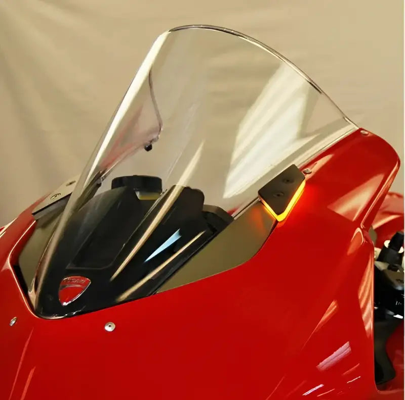 V4-MBO Mirror Block Off Turn Signals Duc