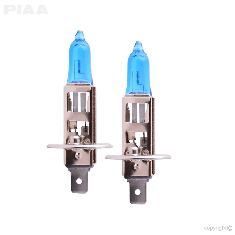 Valeo Heat Resistant Quartz Glass Headlight Bulb 25-10601 - Piaa Hyper Arros 5000K 5000K H1 X2