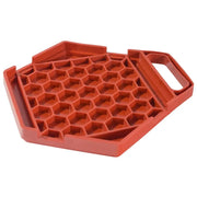 RV & Auto Parts : Valterra A10-0925 StayPut RV Trailer Jack Stand Pad, Red, Set of 4