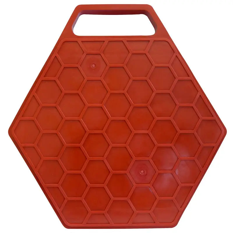 RV & Auto Parts : Valterra A10-0925 StayPut RV Trailer Jack Stand Pad, Red, Set of 4