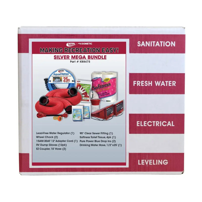 Valterra LLC Easy To Use RV Start Up Kit K88475PRI - Silver Starter Primeaux RV