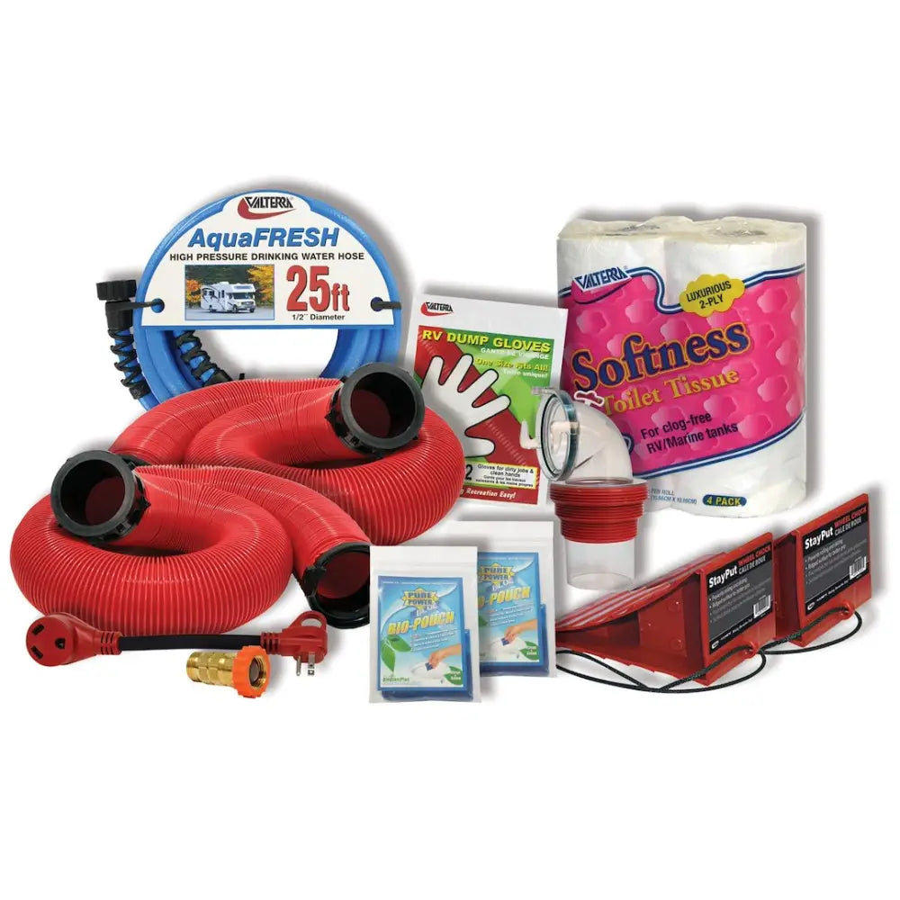 Valterra LLC Easy To Use RV Start Up Kit K88475PRI - Silver Starter Primeaux RV