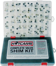 HOT CAMS Valve Shim Kit 141pc Hon/Kaw/Suz/Yam