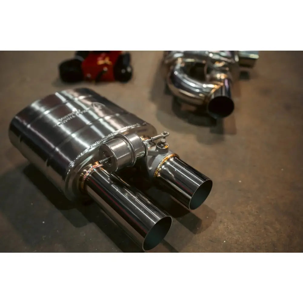 Valvetronic Universal Fit Exhaust Muffler UVM.63MM.Dualout.X1 - Valved Kit 63MM Dualout X1