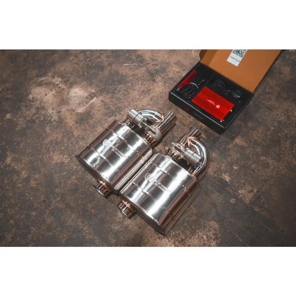 Valvetronic Universal Fit For Many Applications Exhaust Muffler UVM.63MM.X2 - Valved Kit 2.5IN Dual