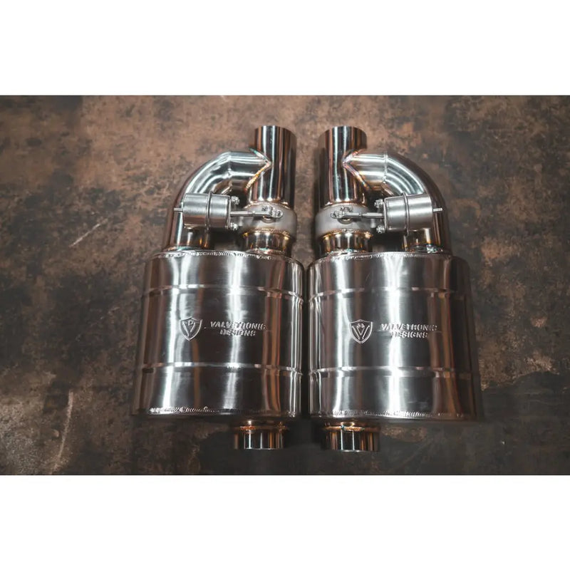 Valvetronic Universal Fit For Many Applications Exhaust Muffler UVM.63MM.X2 - Valved Kit 2.5IN Dual