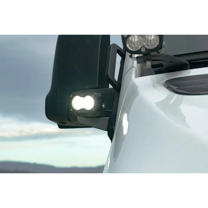 VAN Compass 4121 Aluminum Driving/ Fog Light Mounting Bracket