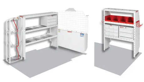 600-8343 Van Storage System Kit