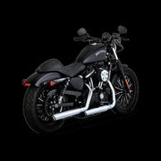Vance and Hines 16361 Vance & Hines HD Sportster 14-22 Twin Slash 3In PCX Slip-On Exhaust - 16361