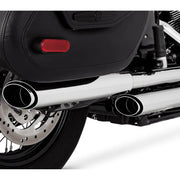 Vance and Hines 16379 Vance & Hines 18-22 Harley Davidson Softail Heritage Twin Slash PCX Slip-On Exhaust - Chrome - 16379