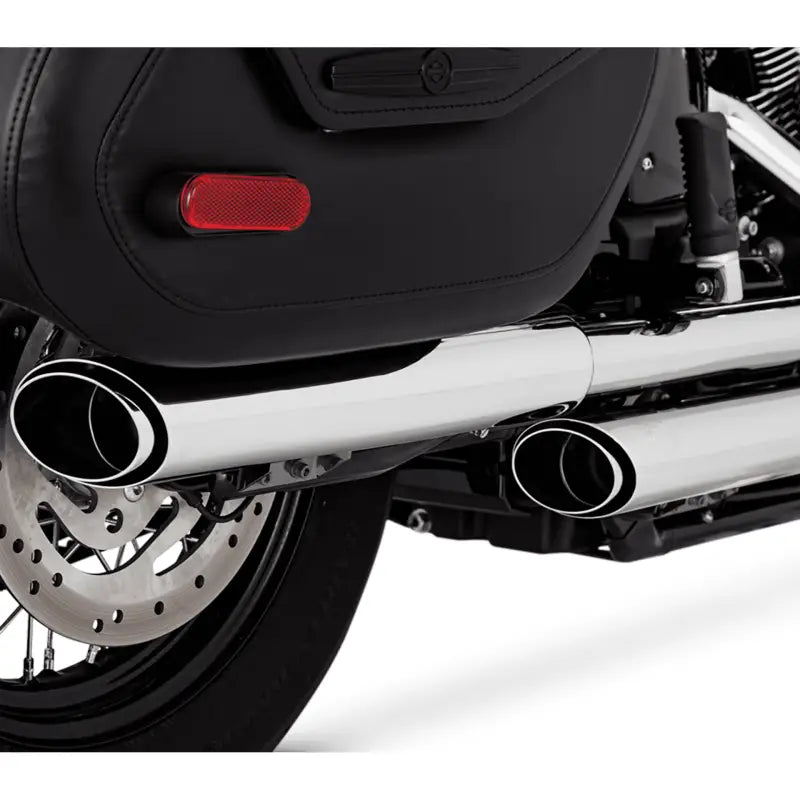 Vance and Hines 16379 Vance & Hines 18-22 Harley Davidson Softail Heritage Twin Slash PCX Slip-On Exhaust - Chrome - 16379