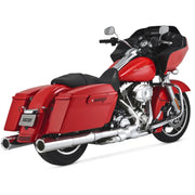 Vance and Hines 16463 Vance & Hines HD Dresser 17-22 Hi-Output S/O Chrome Slip-On Exhaust - 16463