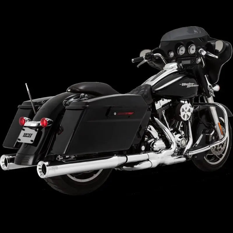 Vance and Hines 16703 Vance & Hines HD Dresser 95-16 Eliminator 400 S Slip-On Exhaust - 16703