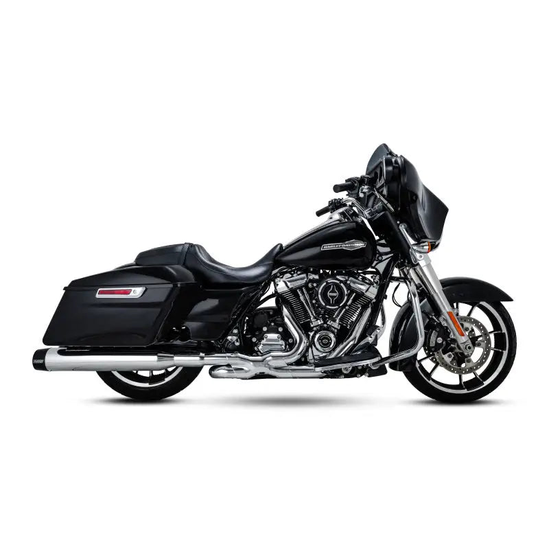 Vance & Hines 17-23 Harley Davidson Touring/CVO Blackbird 450 Slip-ons - Chrome - Vance and Hines
