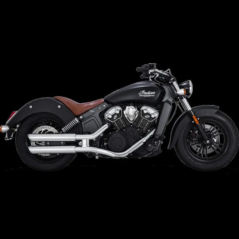 Vance and Hines 18323 Vance & Hines 15-20 Harley Davidson Indian Scout Twin Slash 3in PCX Slip-On Exhaust - 18323