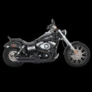 Vance and Hines 3-In Twin Slash Slip-Ons Blk - Truck & Automotive