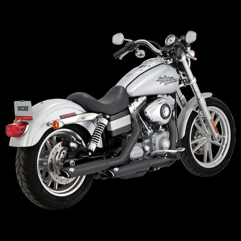 Vance and Hines 3 Twin Slash Slip-Ons Pcx Blk - Truck & Automotive