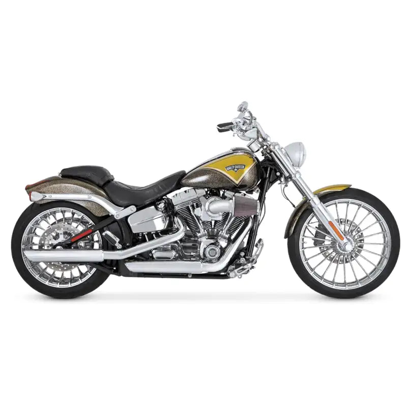 Vance and Hines 3 Twin Slash Slip-Ons Pcx Chr - Truck & Automotive