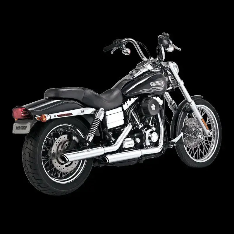 Vance and Hines 3 Twin Slash Slip-Ons Pcx Chr - Truck & Automotive