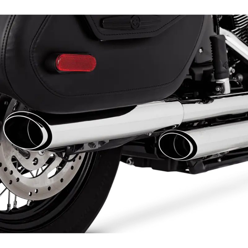 Vance and Hines 3 Twin Slash Slip-Ons Pcx Chr - Truck & Automotive