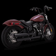 Vance and Hines 46312 Vance & Hines 18-22 Harley Davidson Softail Eliminator 300 PCX Slip-Ons Exhaust - Black - 46312