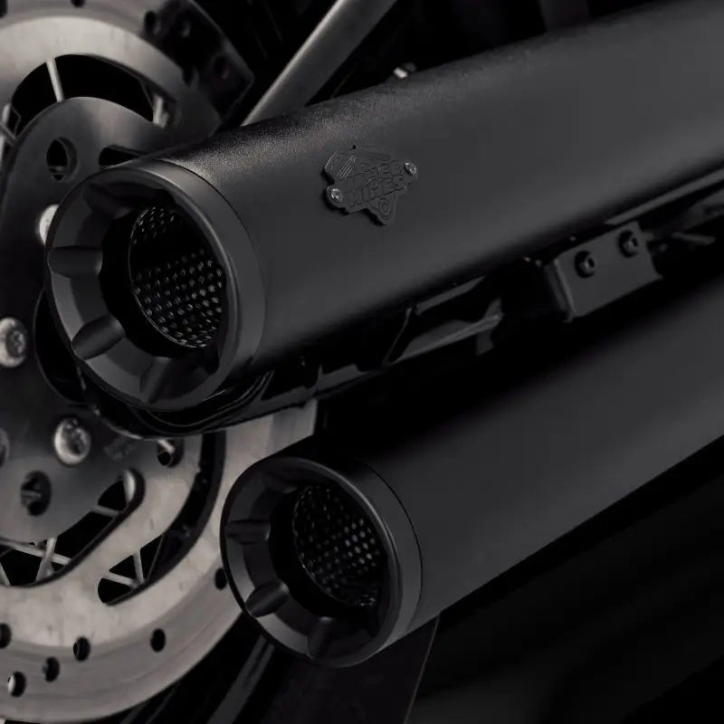 Vance and Hines 46312 Vance & Hines 18-22 Harley Davidson Softail Eliminator 300 PCX Slip-Ons Exhaust - Black - 46312