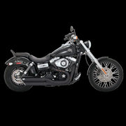 Vance and Hines 46845 Vance & Hines Harley Davidson 08-17 Dyna / Fatbob/ Wide Glide Twin Slash 3in Slip-On Exhaust - 46845