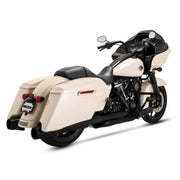 Vance and Hines 47351 Vance & Hines HD Dresser Duals 17-22 HDr/Heatshield Black PCX Header Exhaust - 47351