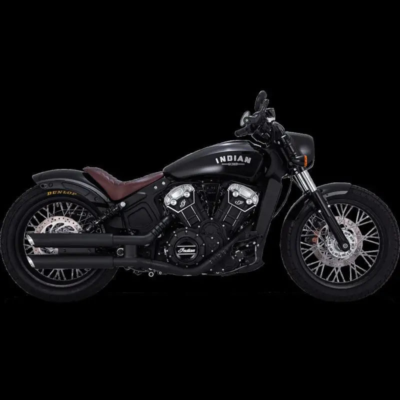 Vance and Hines 48323 Vance & Hines 15-20 Harley Davidson Indian Scout Twin Slash 3in PCX Slip-On Exhaust - 48323