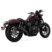 Vance and Hines 48425 Vance & Hines HONDA Honda 21-22 Rebel 1100 S/O Black Slip-On Exhaust - 48425