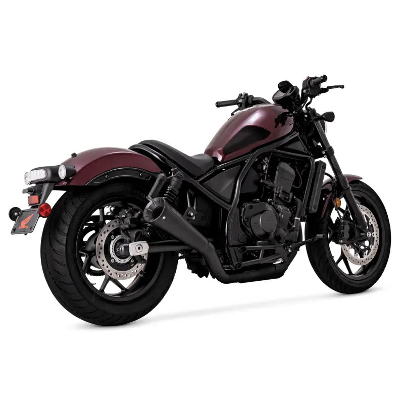 Vance and Hines 48425 Vance & Hines HONDA Honda 21-22 Rebel 1100 S/O Black Slip-On Exhaust - 48425