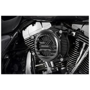 Motorcycle engine air filter with American flag design for Harley Davidson Twin models