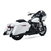 Vance & Hines HD 17-22 Touring Blackslash 450 S/OS Black Slip-On Exhaust - Truck Automotive