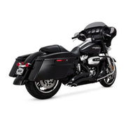 Vance & Hines HD Dresser 17-22 Big Radius 2-2 Black Full System Exhaust - 46373