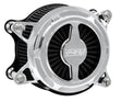 Chrome motorcycle air filter for Vance & Hines HD Sportster 91-21 VO2 Blade Intake