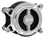 Chrome motorcycle air filter for Vance & Hines HD Sportster 91-21 VO2 Blade Intake